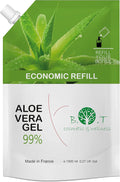 Aloe Vera Gel 100% Natural - Hydrating & Soothing After Sun Treatment, Perfect for Skin and Hair Care, 1000ml